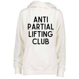 Anti Partial Lifting Club Gym Fitness Powerlifting Womens Funnel Neck Pullover Hood