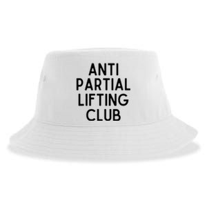 Anti Partial Lifting Club Gym Fitness Powerlifting Sustainable Bucket Hat