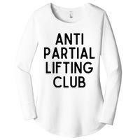 Anti Partial Lifting Club Gym Fitness Powerlifting Women's Perfect Tri Tunic Long Sleeve Shirt