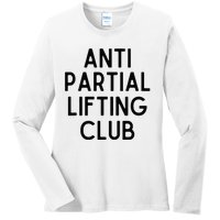 Anti Partial Lifting Club Gym Fitness Powerlifting Ladies Long Sleeve Shirt