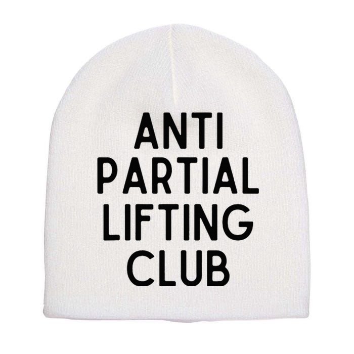 Anti Partial Lifting Club Gym Fitness Powerlifting Short Acrylic Beanie