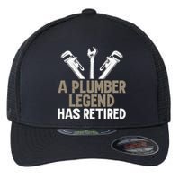 A Plumber Legend has retired Plumber Flexfit Unipanel Trucker Cap