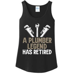 A Plumber Legend has retired Plumber Ladies Essential Tank