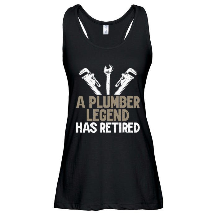 A Plumber Legend has retired Plumber Ladies Essential Flowy Tank