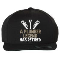 A Plumber Legend has retired Plumber Wool Snapback Cap