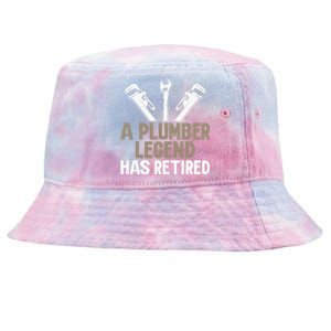 A Plumber Legend has retired Plumber Tie-Dyed Bucket Hat