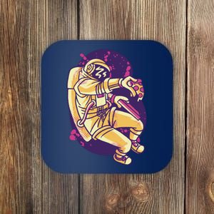 Astronaut Pizza Lover Coaster