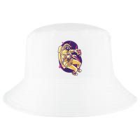Astronaut Pizza Lover Cool Comfort Performance Bucket Hat