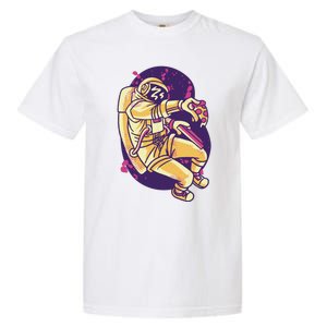 Astronaut Pizza Lover Garment-Dyed Heavyweight T-Shirt