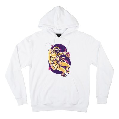 Astronaut Pizza Lover Hoodie