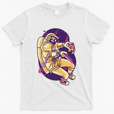 Astronaut Pizza Lover T-Shirt
