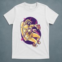 Astronaut Pizza Lover T-Shirt