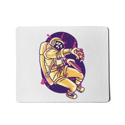 Astronaut Pizza Lover Mousepad