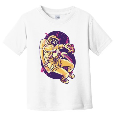 Astronaut Pizza Lover Toddler T-Shirt