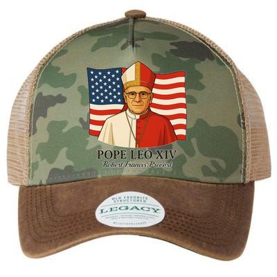 American Pope Leo XIV May 8th 2025 Robert Francis Prevost Legacy Tie Dye Trucker Hat