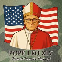 American Pope Leo XIV May 8th 2025 Robert Francis Prevost Legacy Tie Dye Trucker Hat