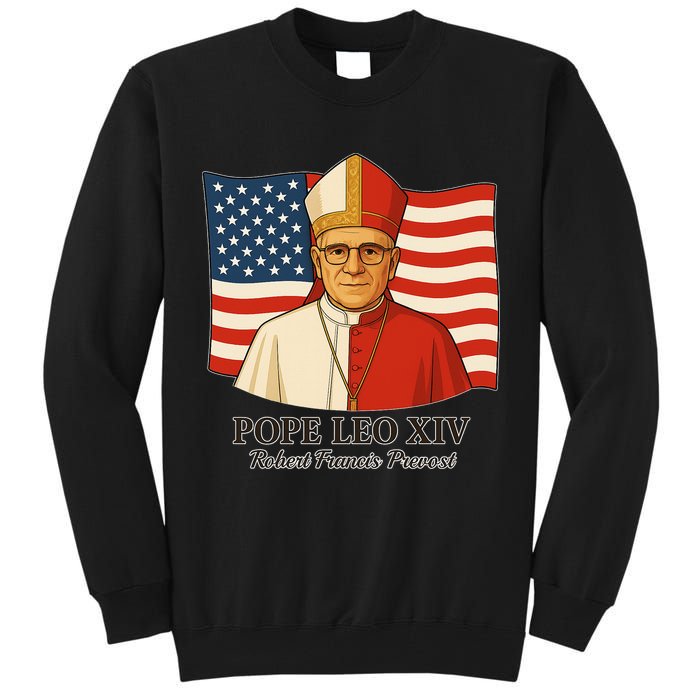 American Pope Leo XIV May 8th 2025 Robert Francis Prevost Tall Sweatshirt