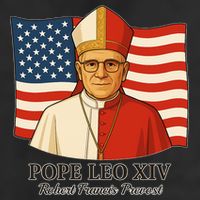 American Pope Leo XIV May 8th 2025 Robert Francis Prevost 25L Jumbo Tote