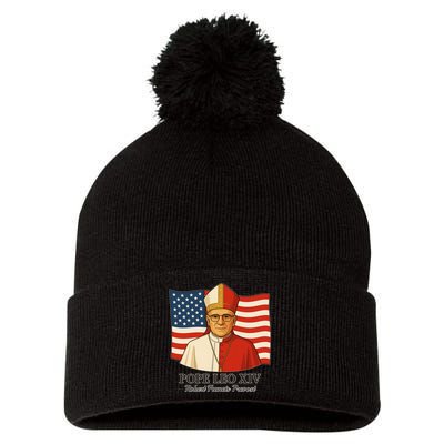 American Pope Leo XIV May 8th 2025 Robert Francis Prevost Pom Pom 12in Knit Beanie