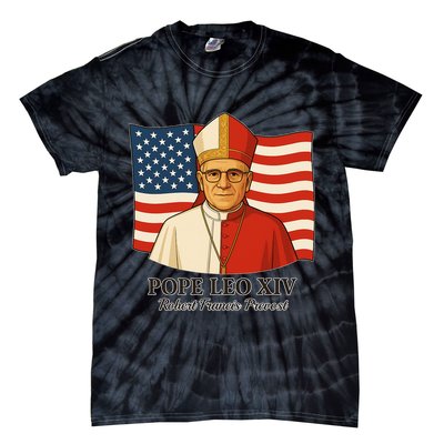 American Pope Leo XIV May 8th 2025 Robert Francis Prevost Tie-Dye T-Shirt