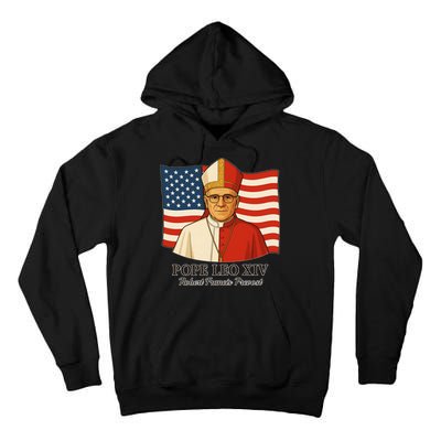 American Pope Leo XIV May 8th 2025 Robert Francis Prevost Tall Hoodie