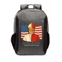 American Pope Leo XIV May 8th 2025 Robert Francis Prevost Vector Backpack