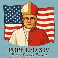 American Pope Leo XIV May 8th 2025 Robert Francis Prevost Sueded Cloud Jersey T-Shirt