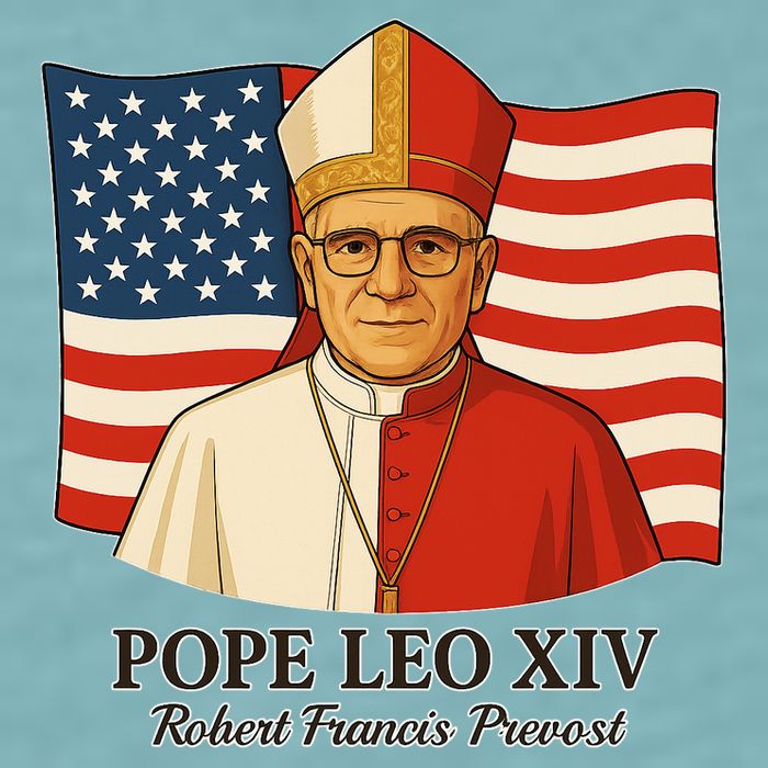 American Pope Leo XIV May 8th 2025 Robert Francis Prevost Sueded Cloud Jersey T-Shirt