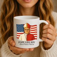 American Pope Leo XIV May 8th 2025 Robert Francis Prevost Mug