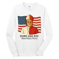 American Pope Leo XIV May 8th 2025 Robert Francis Prevost Tall Long Sleeve T-Shirt