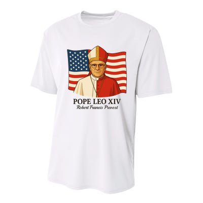 American Pope Leo XIV May 8th 2025 Robert Francis Prevost Youth Performance Sprint T-Shirt