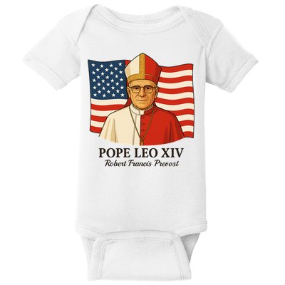 American Pope Leo XIV May 8th 2025 Robert Francis Prevost Baby Bodysuit