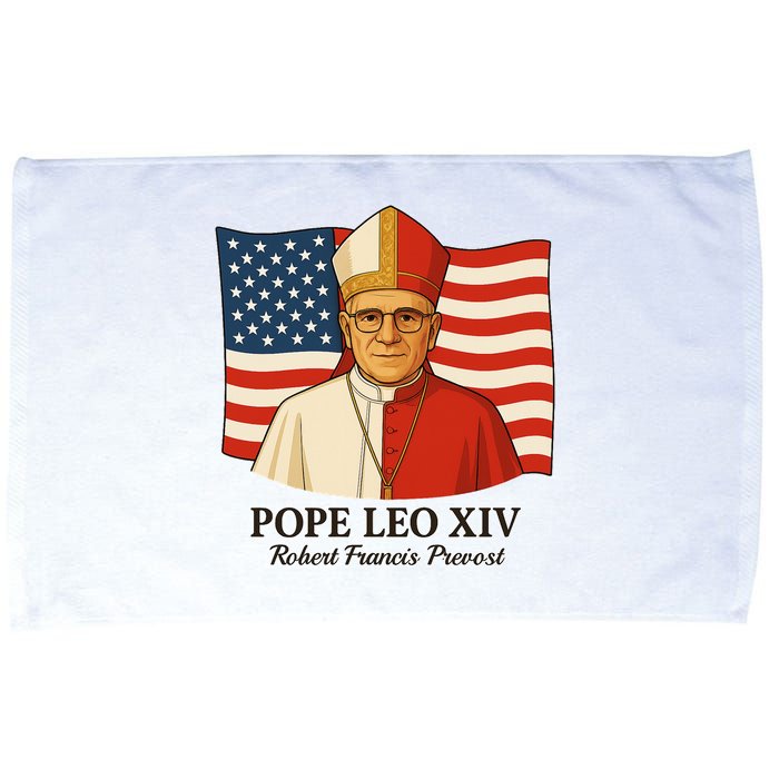 American Pope Leo XIV May 8th 2025 Robert Francis Prevost Microfiber Hand Towel
