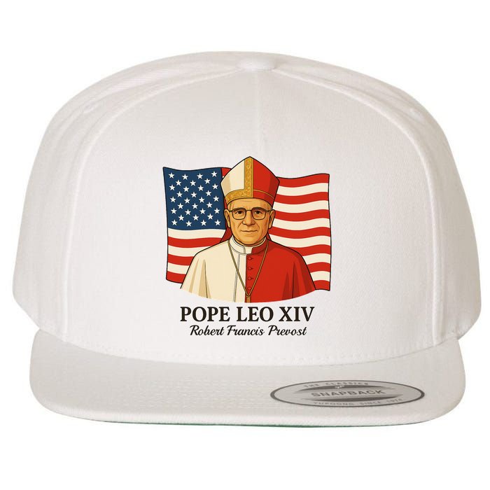 American Pope Leo XIV May 8th 2025 Robert Francis Prevost Wool Snapback Cap