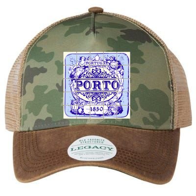Azulejo Porto Lisbon Azulejos Lisboa Legacy Tie Dye Trucker Hat
