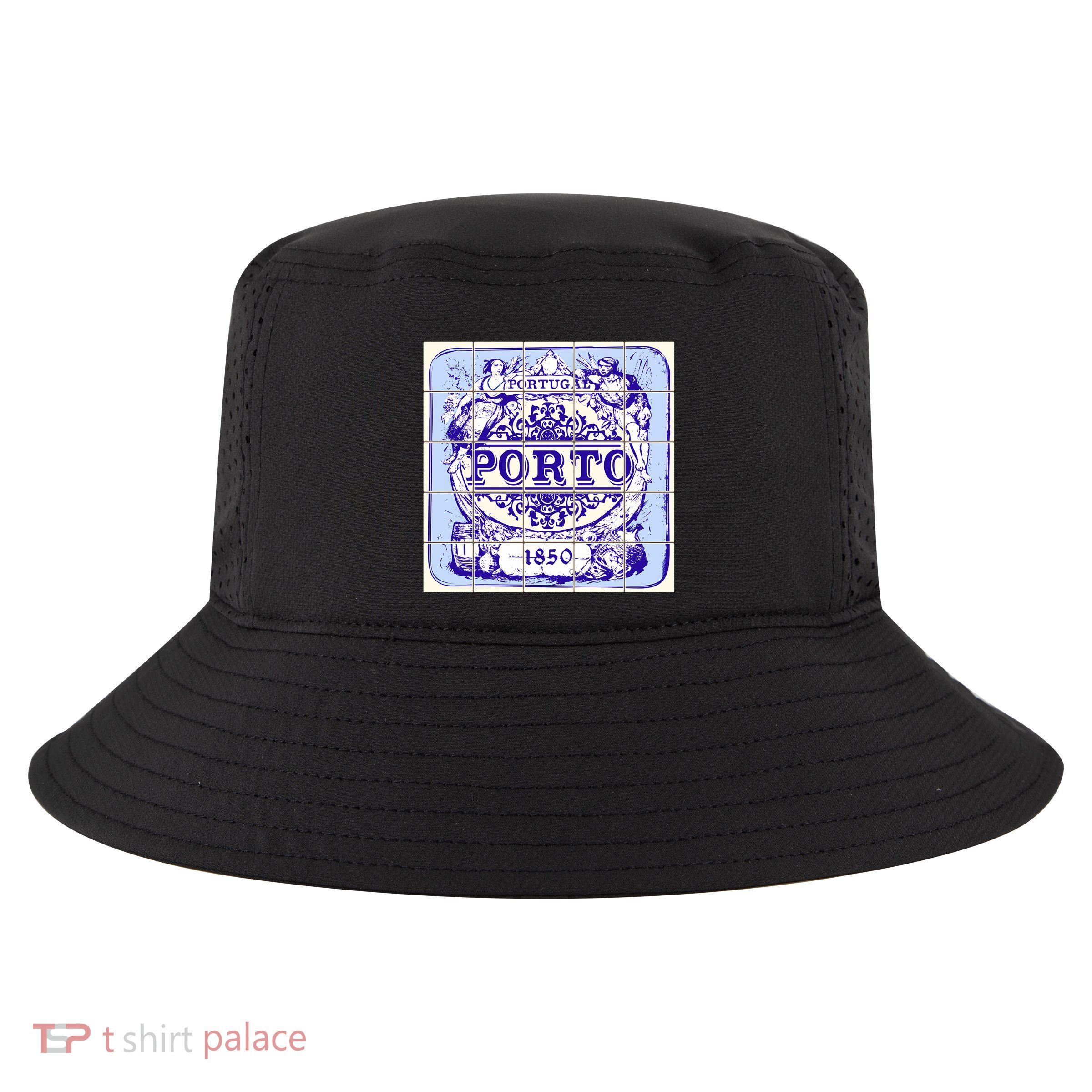 Azulejo Porto Lisbon Azulejos Lisboa Cool Comfort Performance Bucket Hat