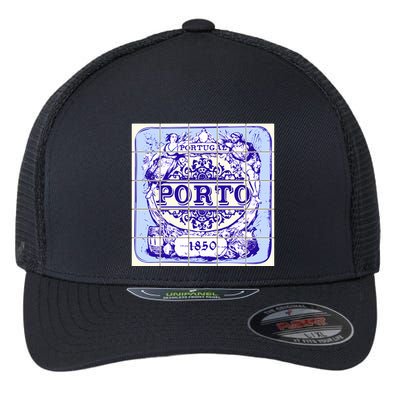 Azulejo Porto Lisbon Azulejos Lisboa Flexfit Unipanel Trucker Cap