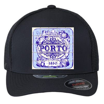 Azulejo Porto Lisbon Azulejos Lisboa Flexfit Unipanel Trucker Cap