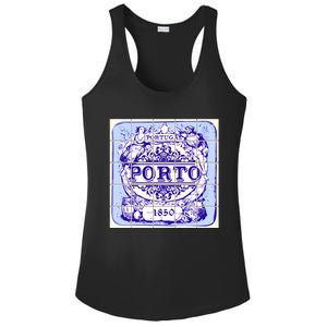 Azulejo Porto Lisbon Azulejos Lisboa Ladies PosiCharge Competitor Racerback Tank