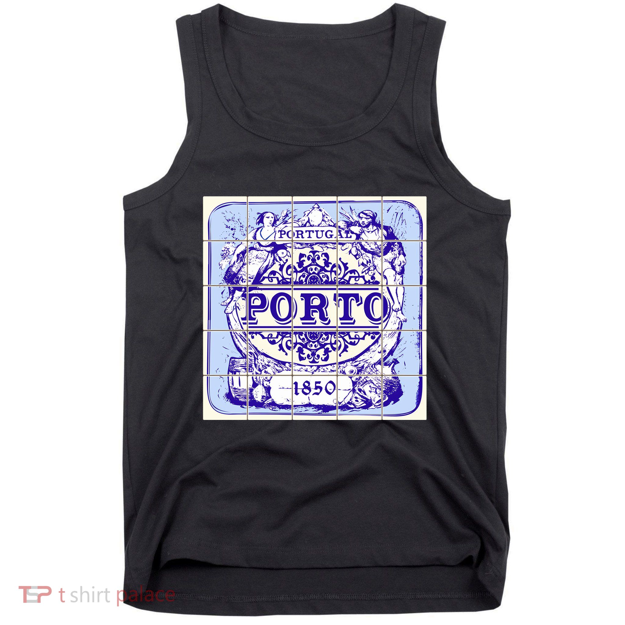 Azulejo Porto Lisbon Azulejos Lisboa Tank Top