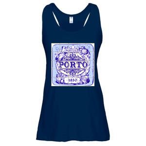 Azulejo Porto Lisbon Azulejos Lisboa Ladies Essential Flowy Tank