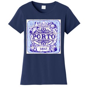 Azulejo Porto Lisbon Azulejos Lisboa Women's T-Shirt