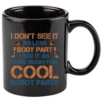 Amputation Prosthetic Leg Survivor Amputate Surgery Amputee 11oz C Handle Ceramic Mug