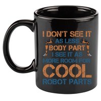 Amputation Prosthetic Leg Survivor Amputate Surgery Amputee 11oz C Handle Ceramic Mug