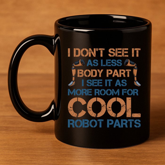 Amputation Prosthetic Leg Survivor Amputate Surgery Amputee 11oz C Handle Ceramic Mug
