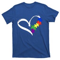 Autism Puzzle Love Autism Awareness Graphic Funny Gift T-Shirt