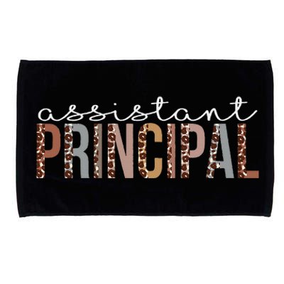 Assistant Principal Leopard Appreciation For Women For Work Microfiber Hand Towel