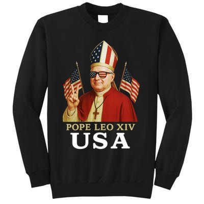 American Pope Leo XIV USA Sweatshirt