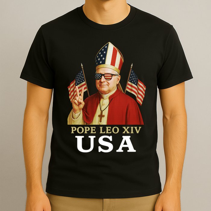 American Pope Leo XIV USA T-Shirt