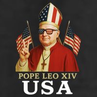 American Pope Leo XIV USA Adult Drive Performance Visor